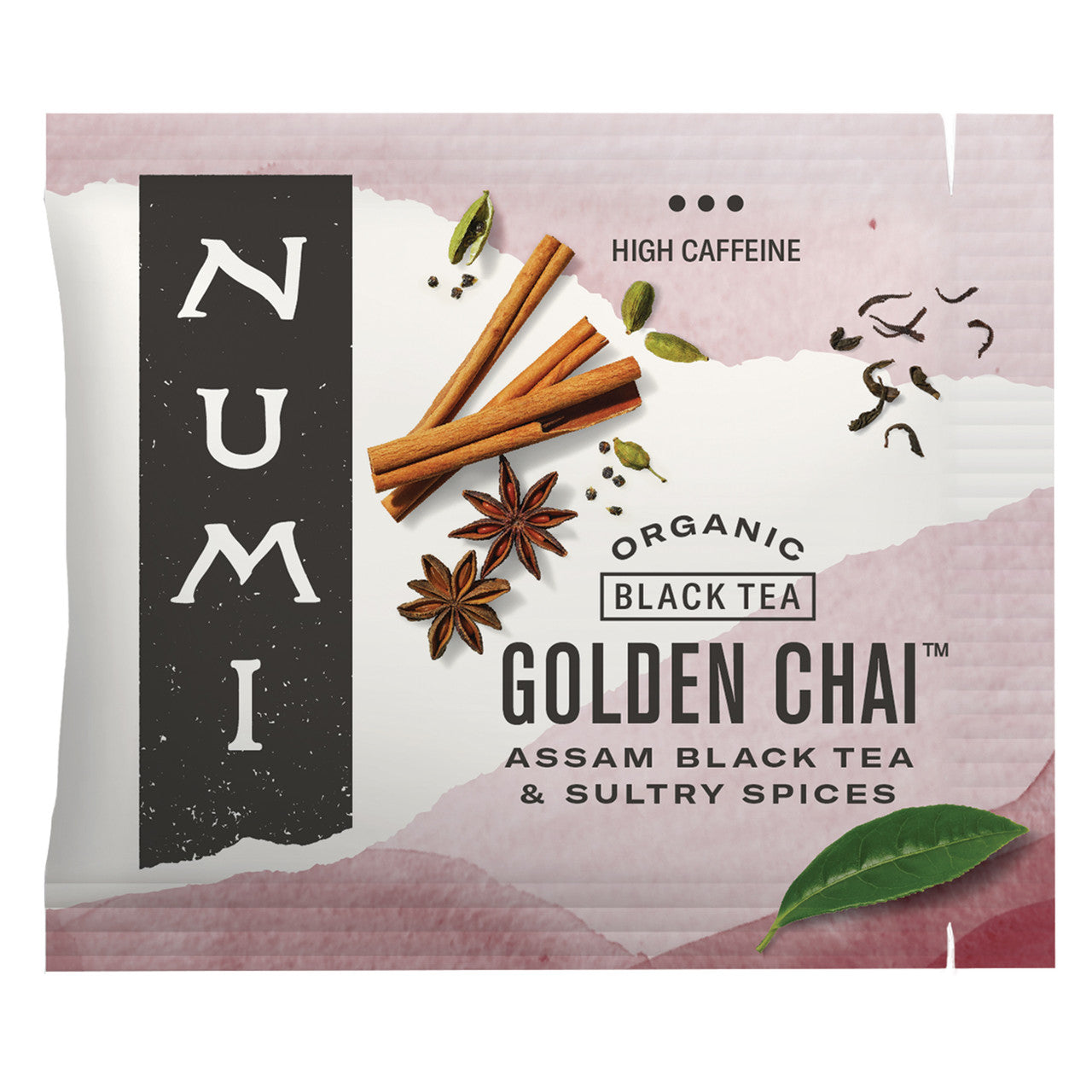 Numi Tea Golden Chai Black Tea (6x18 Bag)