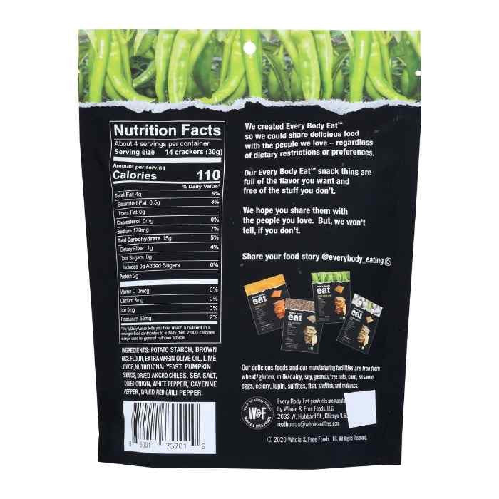 EVE CHV GRLC SNK THINS ( 6 X 4 OZ   )