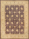 Canvello Ferehan Hand-Knotted Lamb's Wool Area Rug- 9'2" X 12'2"