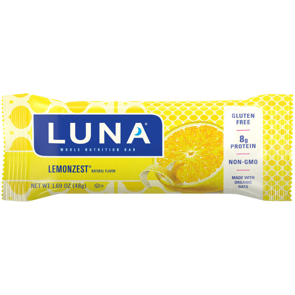 Clif Bar Lemon Zest Luna Bar (15x1.69 Oz)