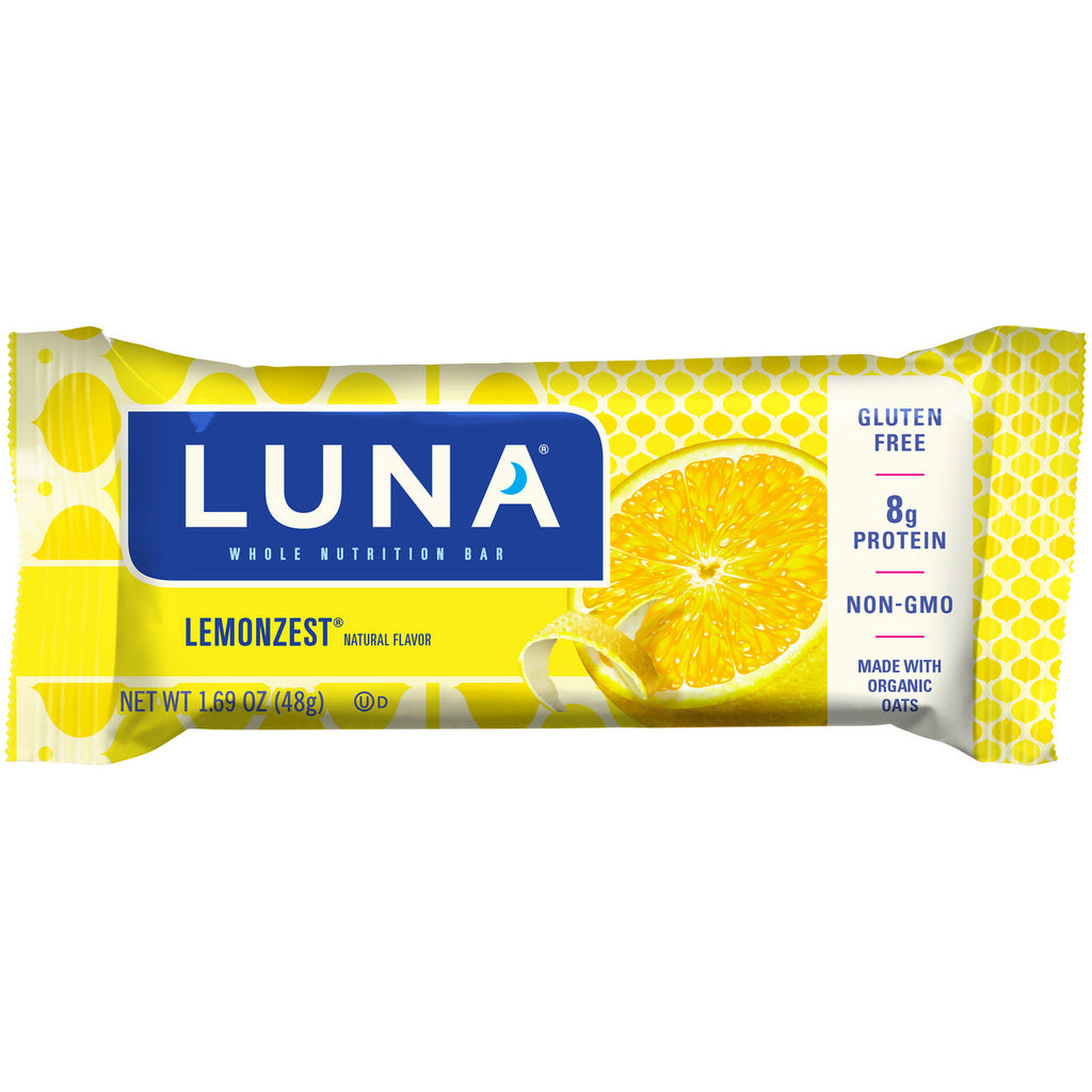 Clif Bar Lemon Zest Luna Bar (15x1.69 Oz)