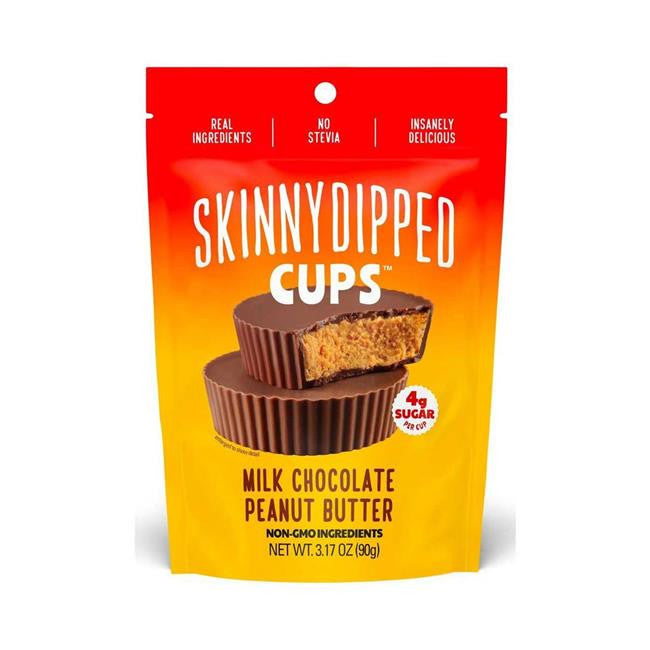 SKNYDP MLK CHOC PBTR CUP ( 10 X 3.17 OZ   )
