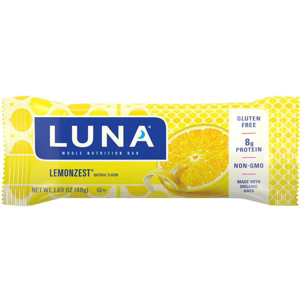 Clif Bar Lemon Zest Luna Bar (15x1.69 Oz)