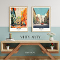 Impression Milan | Poster de voyage Milan |  Galleria Vittorio Emanuele II